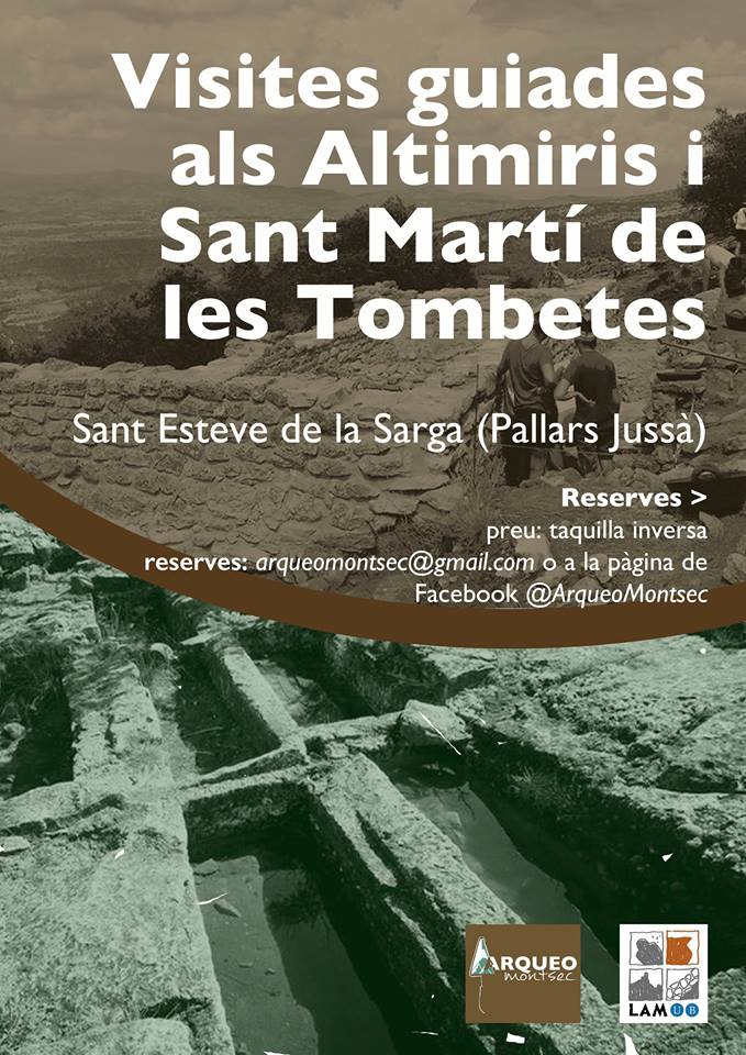 Visites Guiades a Sant Martí de les Tombetes. Moror, Pallars Jussà, Montsec d'Ares.